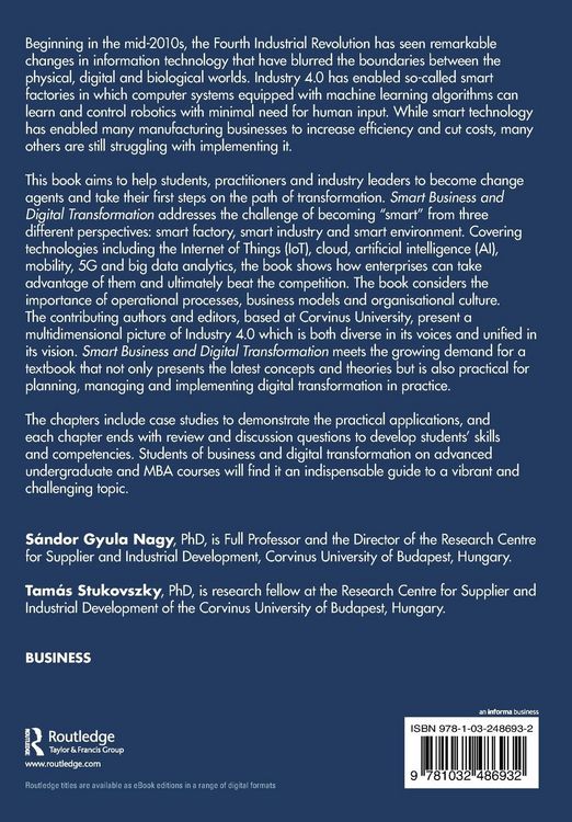 Produktbild: Smart Business and Digital Transformation