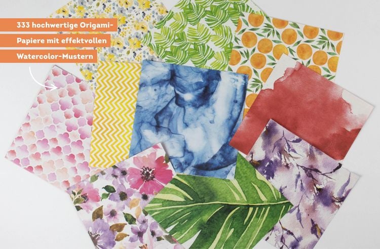 Produktbild: 333 Origami &ndash; Watercolor
