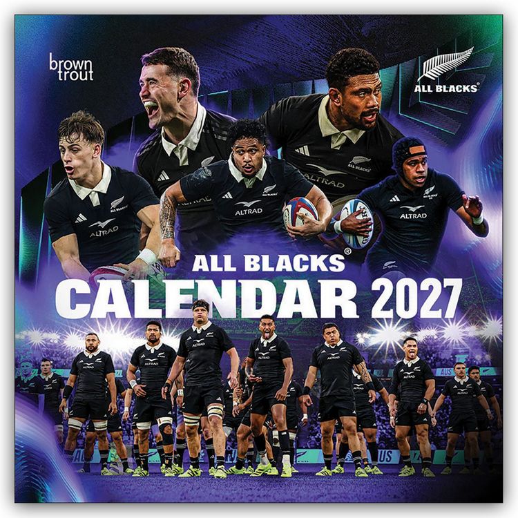 Produktbild: All Blacks 2027 &ndash; Wandkalender