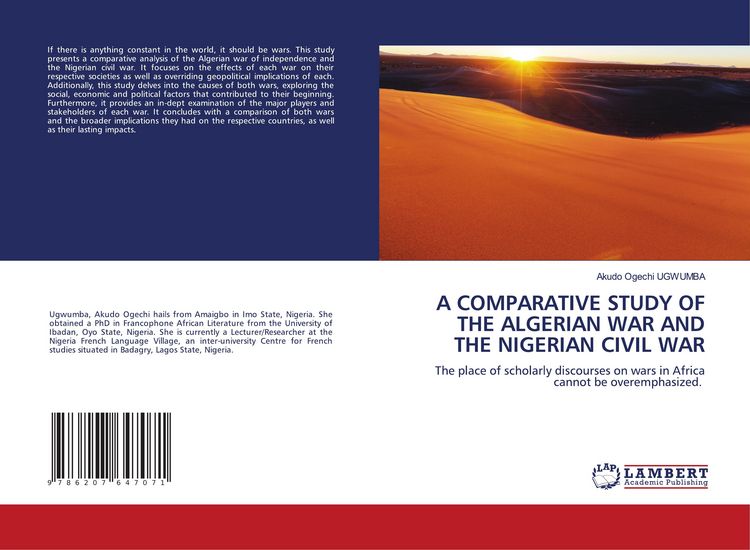 Produktbild: A Comparative Study Of The Algerian War and The Nigerian Civil War