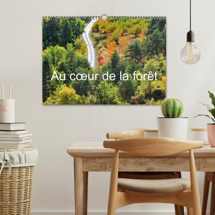 Produktbild: Au c&oelig;ur de la for&ecirc;t (Calendrier mural 2026 DIN A3 vertical), CALVENDO calendrier mensuel