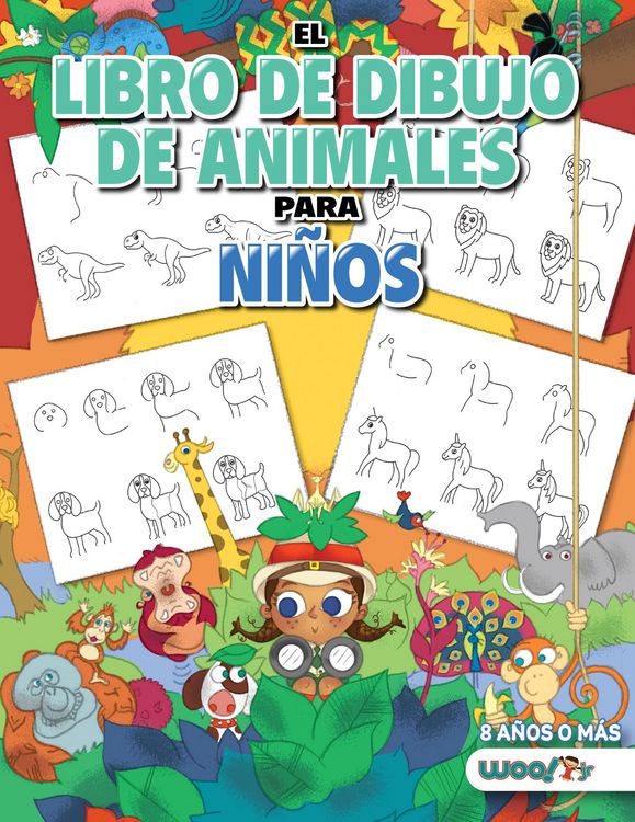 Produktbild: El Libro de Dibujo de Animales Para Ni&ntilde;os