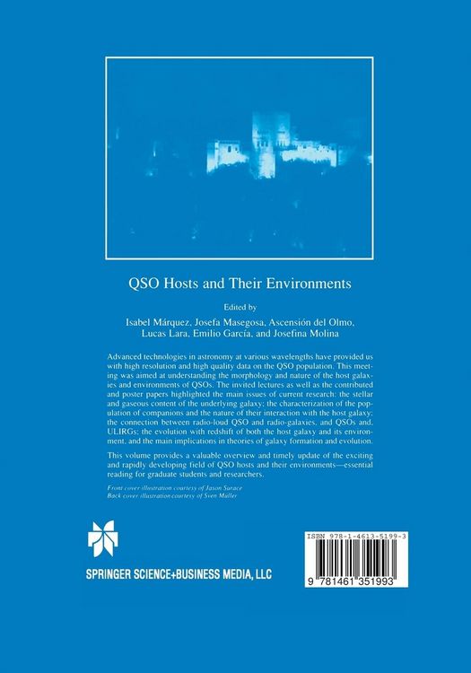 Produktbild: QSO Hosts and Their Environments