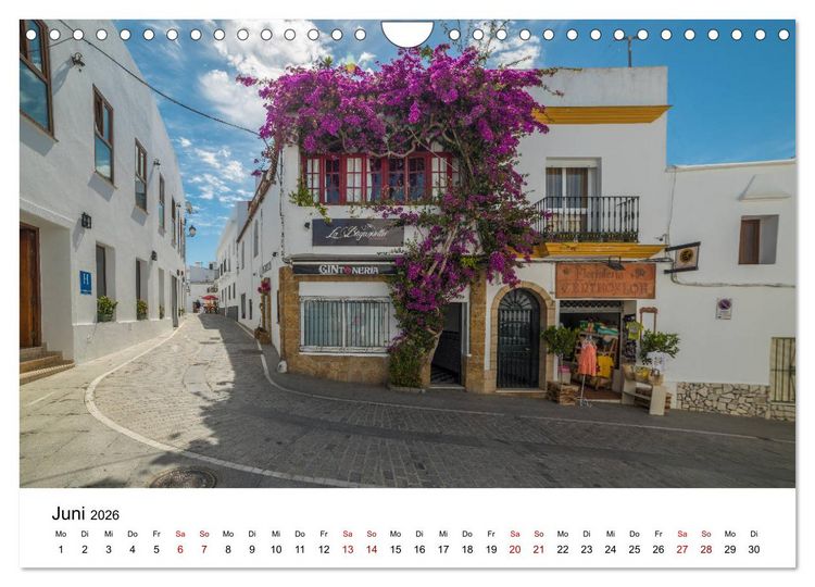 Produktbild: Conil de la Frontera - Ein traumhaftes andalusisches Dorf am Atlantik (Wandkalender 2026 DIN A4 quer), CALVENDO Monatskalender