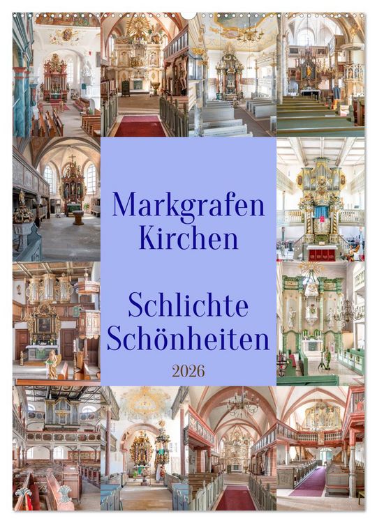 Produktbild: Markgrafenkirchen (Wandkalender 2026 DIN A2 hoch), CALVENDO Monatskalender