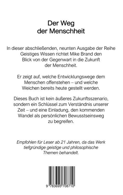 Produktbild: Der Weg der Menschheit