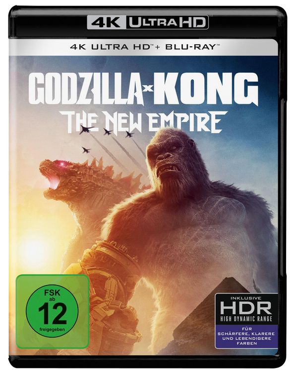 Produktbild: Godzilla x Kong: The New Empire (4K Ultra HD) + (Blu-ray)