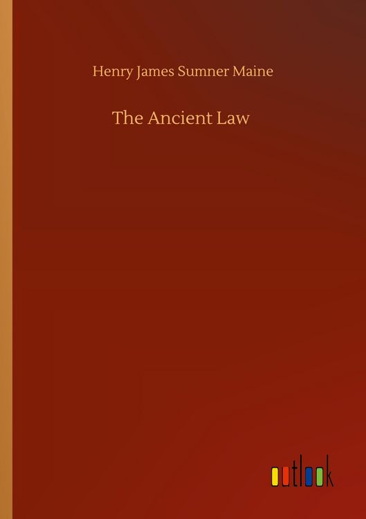 Produktbild: The Ancient Law