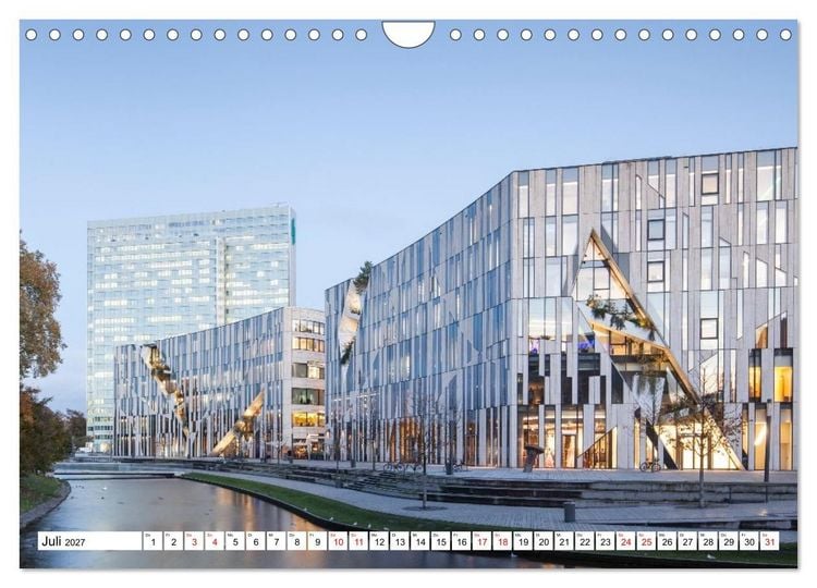 Produktbild: D&uuml;sseldorf - Momente einer Reise (Wandkalender 2027 DIN A4 quer), CALVENDO Monatskalender