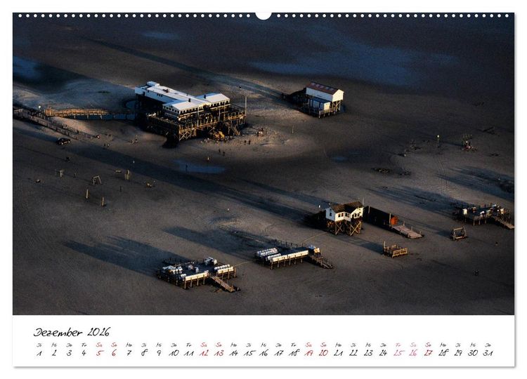 Produktbild: Naturpark Wattenmeer und Helgoland (Wandkalender 2026 DIN A2 quer), CALVENDO Monatskalender