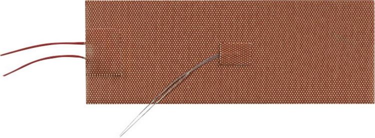 Produktbild: Thermo TECH Silikon Heizfolie selbstklebend 24 V/DC, 24 V/AC 200 W Schutzart IPX7 (L x B) 200 mm x 75 mm