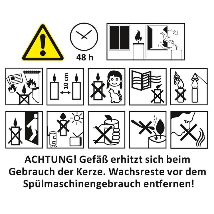 Produktbild: Kerze GL&Uuml;CKSLICHT