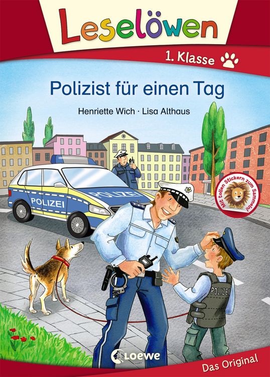 Produktbild: Lesel&ouml;wen 1. Klasse - Polizist f&uuml;r einen Tag