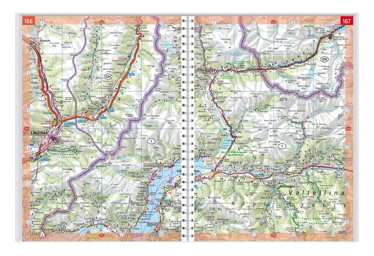 Produktbild: Freytag & berndt Autoatlas Die Alpen 1:150.000