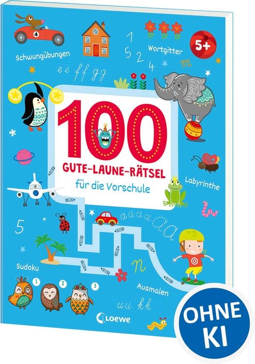 Produktbild: 100 Gute-Laune-R&auml;tsel f&uuml;r die Vorschule