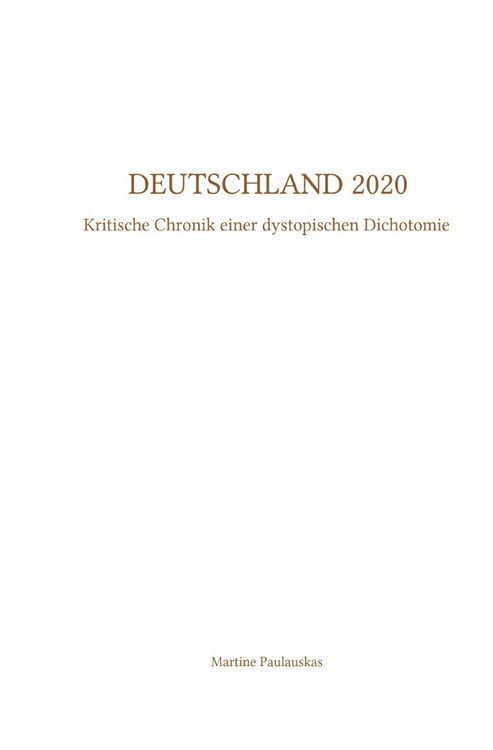 Produktbild: Deutschland 2020