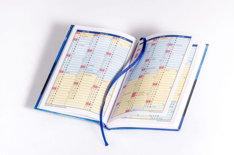 Produktbild: Das Mondjahr 2026 - Der farbige Taschenkalender