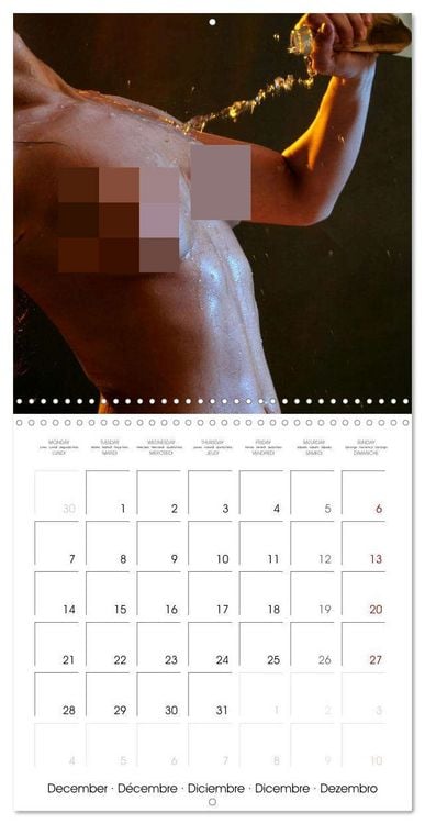 Produktbild: Eau Nue (Calendrier mural carr&eacute; 2026 30x30 cm) Calendrier double avec une page pour vos prises de notes