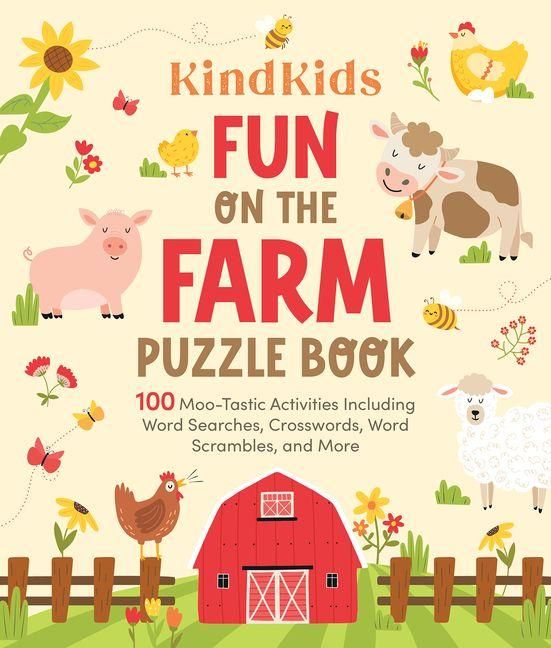 Produktbild: Kindkids Fun on the Farm Puzzle Book