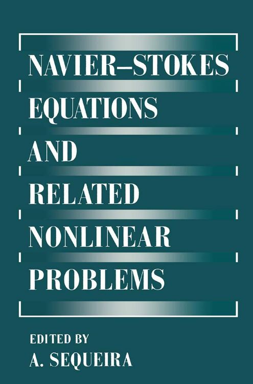 Produktbild: Navier-Stokes Equations and Related Nonlinear Problems