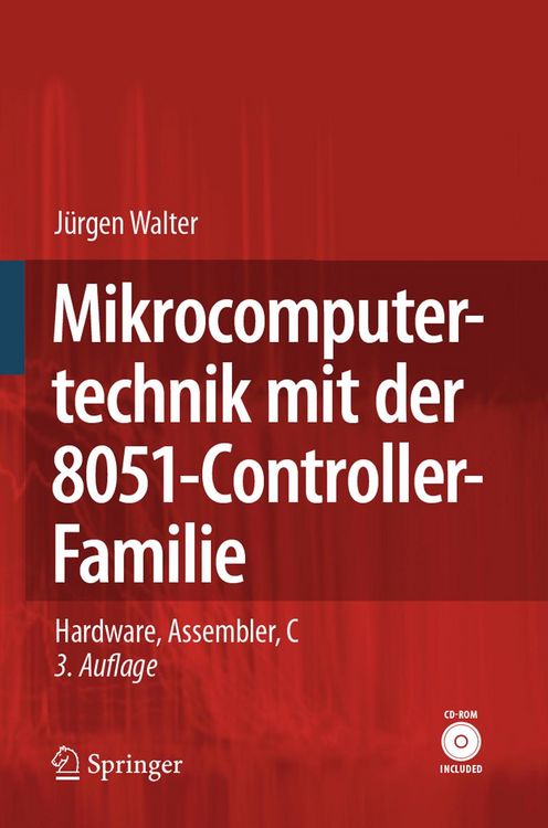 Produktbild: Mikrocomputertechnik mit der 8051-Controller-Familie