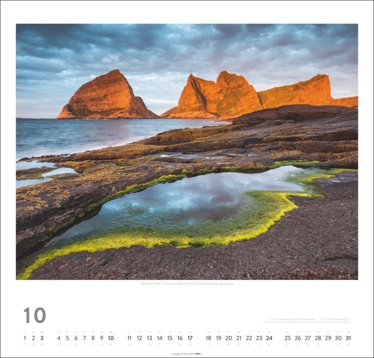Produktbild: Norwegen Kalender 2027 - Im Land der Mitternachtssonne