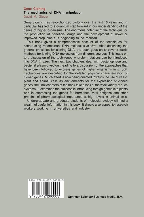 Produktbild: Gene Cloning