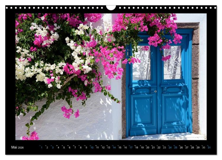 Produktbild: Santorini (Wandkalender 2026 DIN A3 quer), CALVENDO Monatskalender