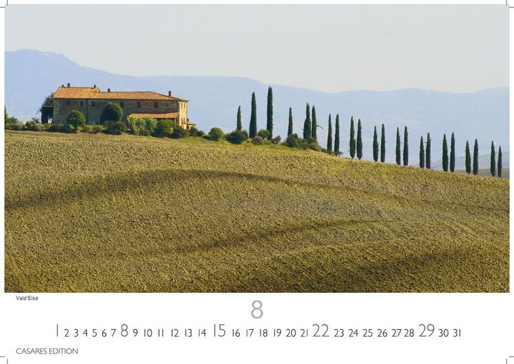 Produktbild: Toskana Kalender 2027 &ndash; Wandkalender | Fotokalender Italien 24x35 cm - mit malerischen Fotos der Toskana- Italien