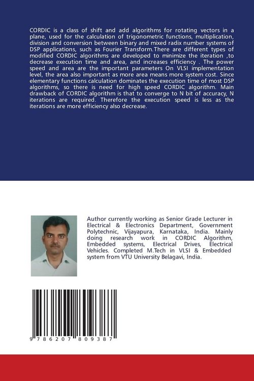 Produktbild: Implementation of fast CORDIC algorithm for Embedded applications
