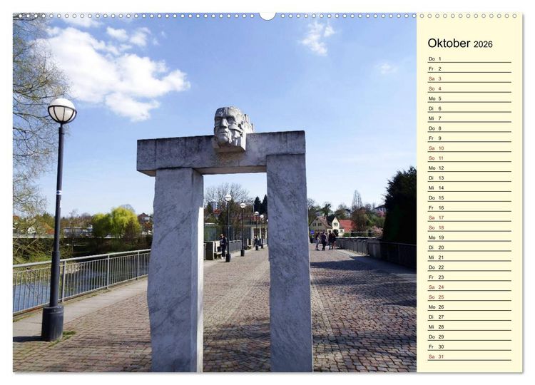 Produktbild: Unterwegs in Bietigheim-Bissingen (hochwertiger Premium Wandkalender 2026 DIN A2 quer), Kunstdruck in Hochglanz