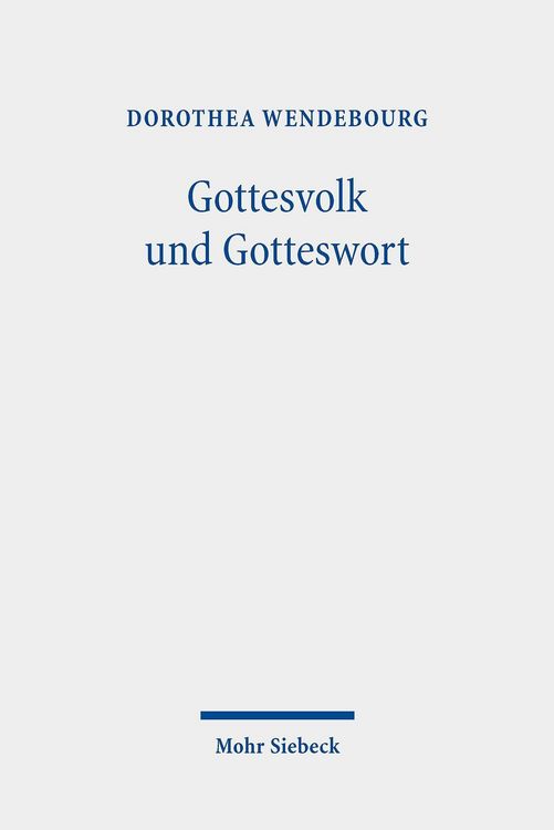 Produktbild: Gottesvolk und Gotteswort
