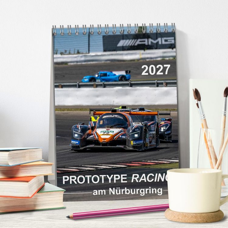 Produktbild: PROTOTYPE RACING am N&uuml;rburgring (Tischkalender 2027 DIN A5 hoch), CALVENDO Monatskalender