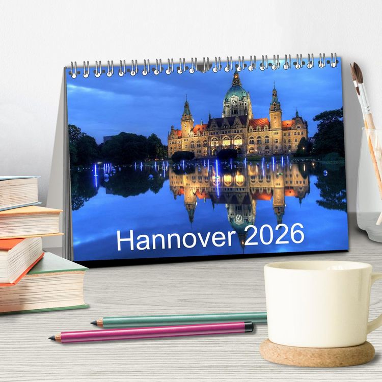 Produktbild: Hannover 2026 (Tischkalender 2026 DIN A5 quer), CALVENDO Monatskalender