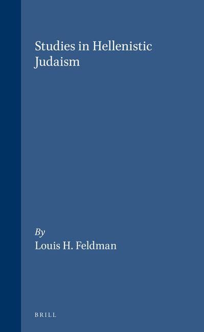Produktbild: Studies in Hellenistic Judaism