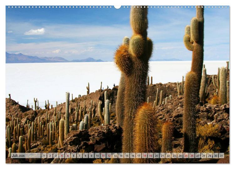 Produktbild: Abenteuer Anden - Peru und Bolivien (Wandkalender 2026 DIN A2 quer), CALVENDO Monatskalender