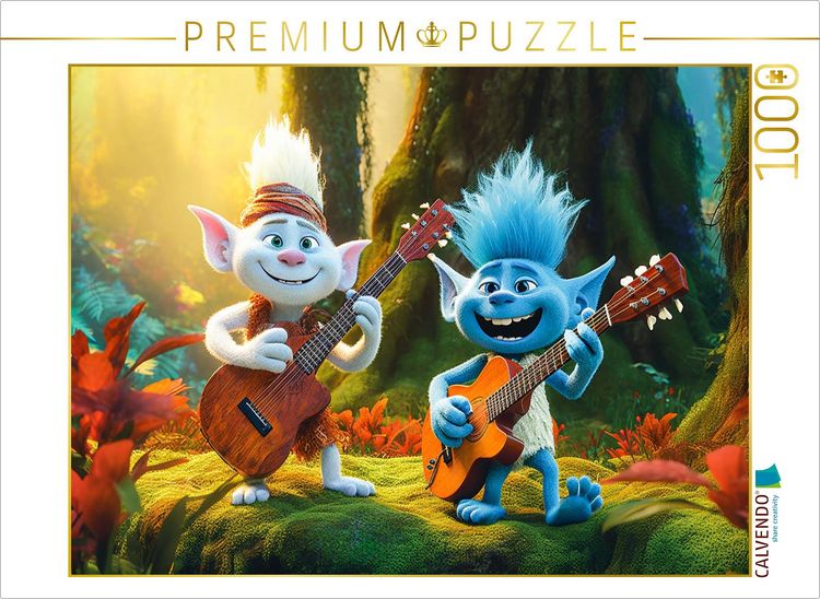 Produktbild: CALVENDO Puzzle ... musik k&ouml;nnen wir auch | 1000 Teile Lege-Gr&ouml;&szlig;e 64x48cm Foto-Puzzle f&uuml;r gl&uuml;ckliche Stunden