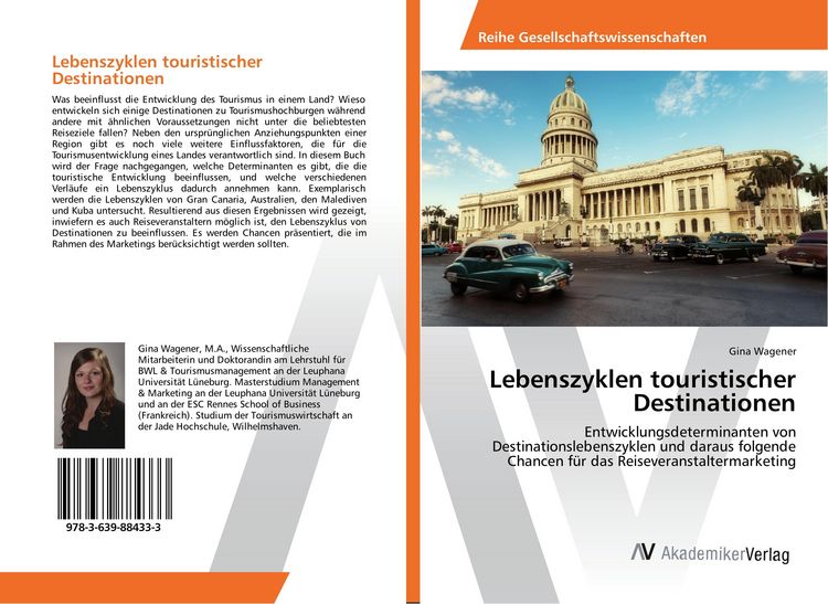 Produktbild: Lebenszyklen touristischer Destinationen