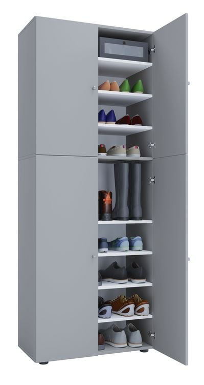 Produktbild: XXL Holz Gro&szlig;er Schuhschrank Schuhkommode Lona 9