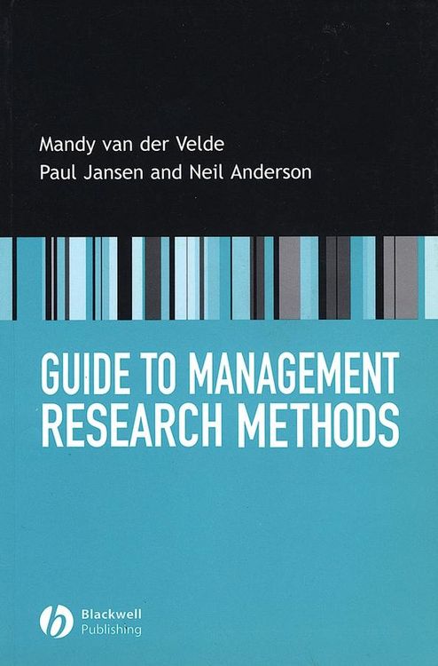 Produktbild: Guide to Management Research Methods