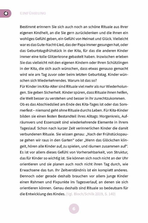 Produktbild: Rituale in der Kita