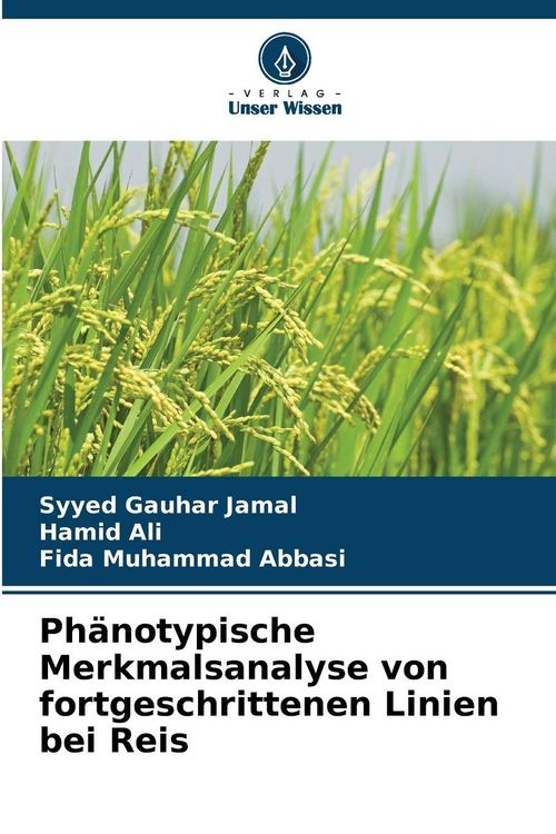Produktbild: Ph&auml;notypische Merkmalsanalyse von fortgeschrittenen Linien bei Reis