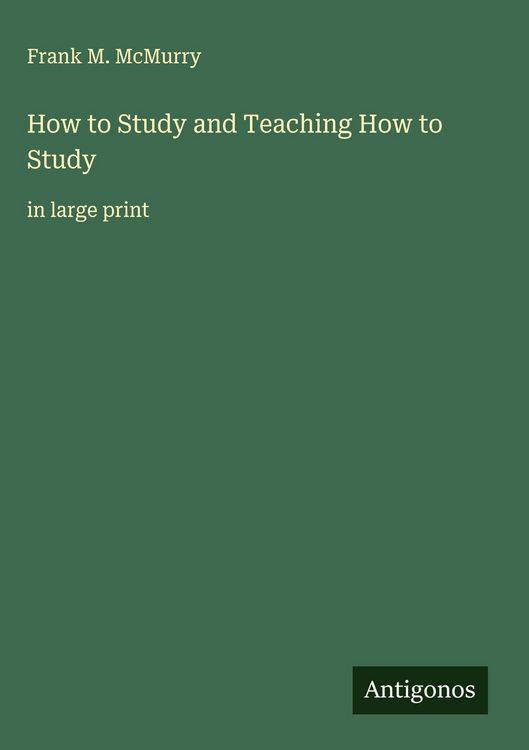 Produktbild: How to Study and Teaching How to Study