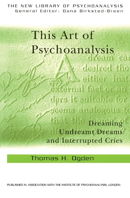 Produktbild: This Art of Psychoanalysis