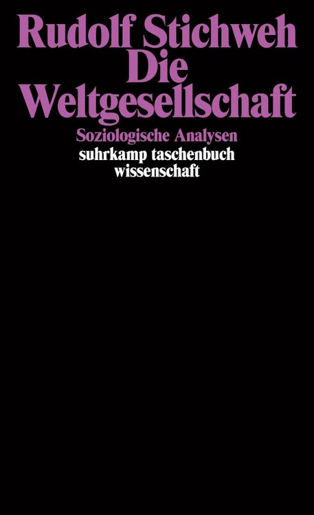Produktbild: Die Weltgesellschaft