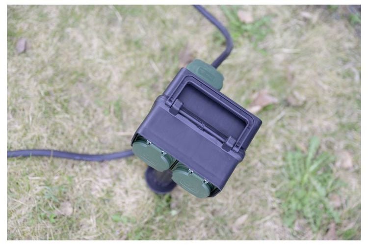 Produktbild: Brennenstuhl 1154440 Gartensteckdose 4fach Gr&uuml;n