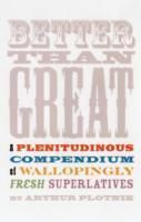 Produktbild: Plotnik, A: Better Than Great