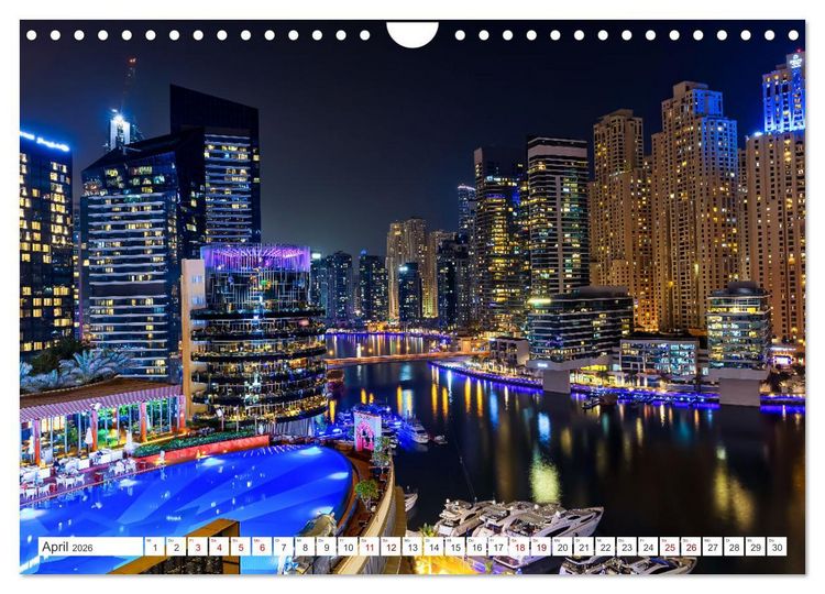 Produktbild: Dubai - Das achte Weltwunder (Wandkalender 2026 DIN A4 quer), CALVENDO Monatskalender