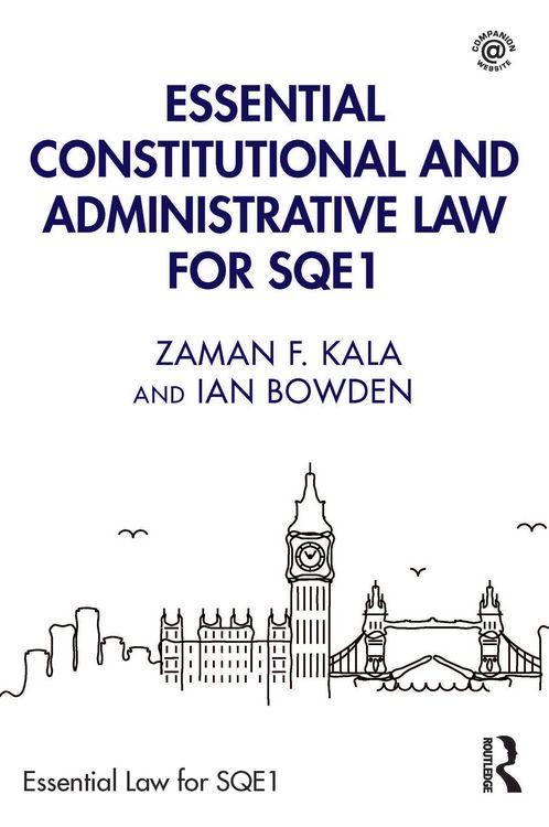 Produktbild: Essential Constitutional and Administrative Law for SQE1