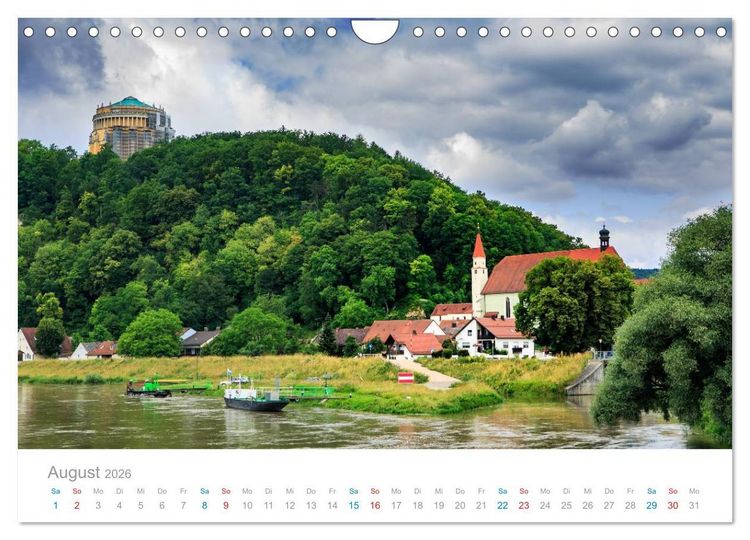 Produktbild: Regensburg - Welterbestadt an der Donau (Wandkalender 2026 DIN A4 quer), CALVENDO Monatskalender